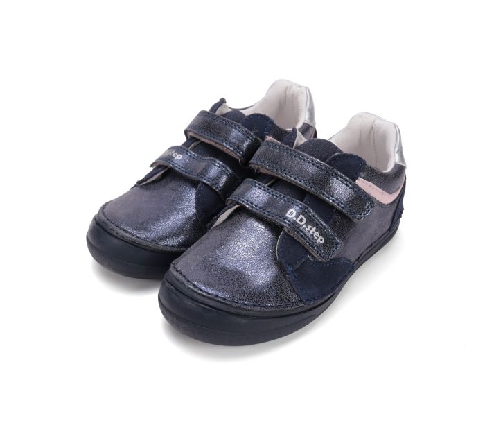 D.D.Step bőr félcipő S078-52722CL Royal Blue 32-37 méretben large