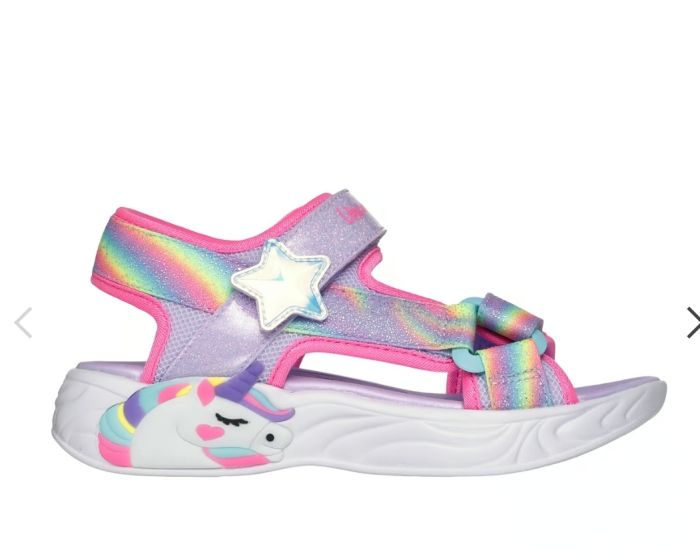 SKECHERS Unicorn Dreams Sandal - Dreamy Unicorns   303107N LVMT large