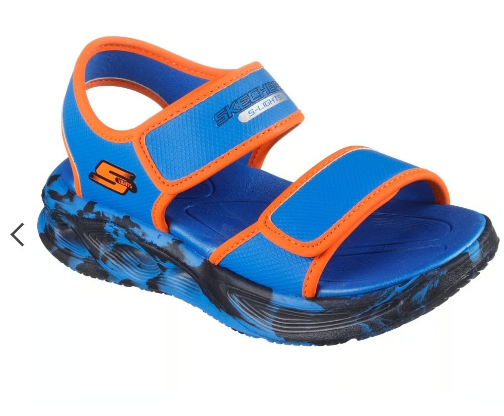 SKECHERS S-Lights: Sola Glow Sandal - Fusion Brights  407032L BLOR