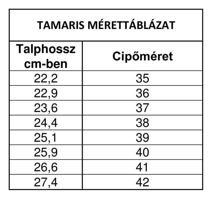 TAMARIS női cipő 1-22417-43 001 BLACK large