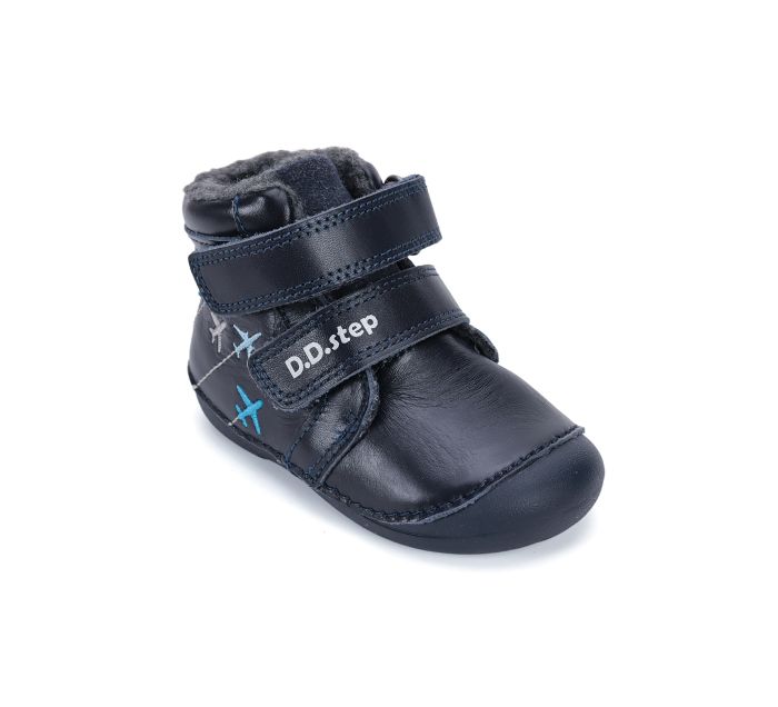 D.D.Step bakancs W015-52347 Royal Blue 20-25 méretben large