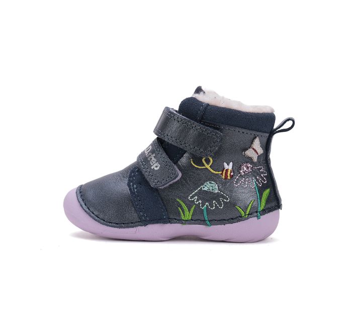 D.D.Step lányka bakancs W015-52997B Royal Blue 20-25 méretben large