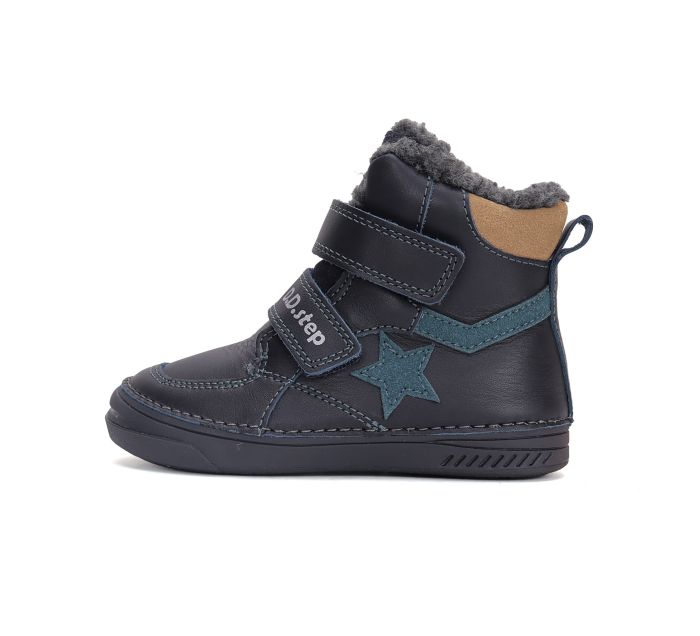 D.D.Step bakancs W040-42987M Royal Blue 25-30 méretben large