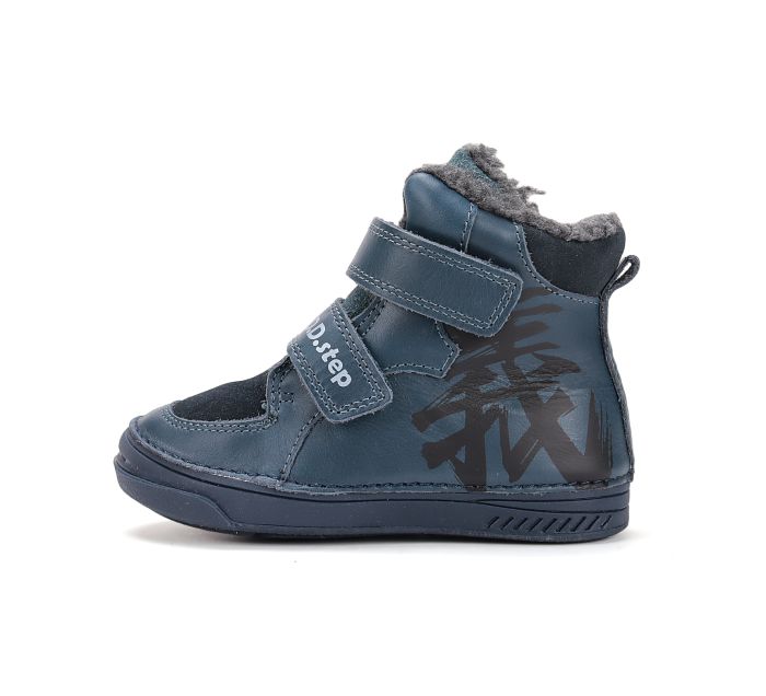 D.D.Step bakancs W040-52255M Royal Blue 25-30 méretben large