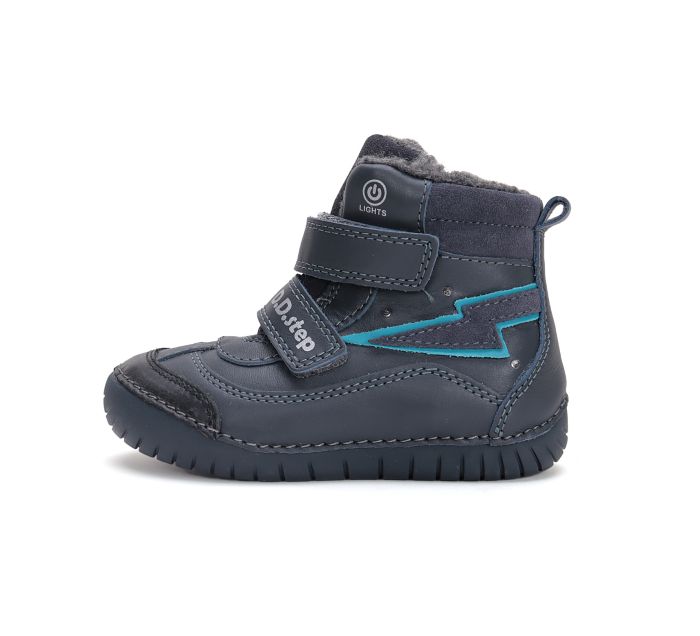 D.D.Step bakancs W050-42707M Royal Blue 25-30 méretben large