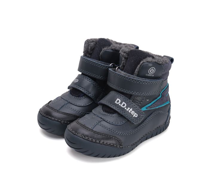 D.D.Step bakancs W050-42707M Royal Blue 25-30 méretben large