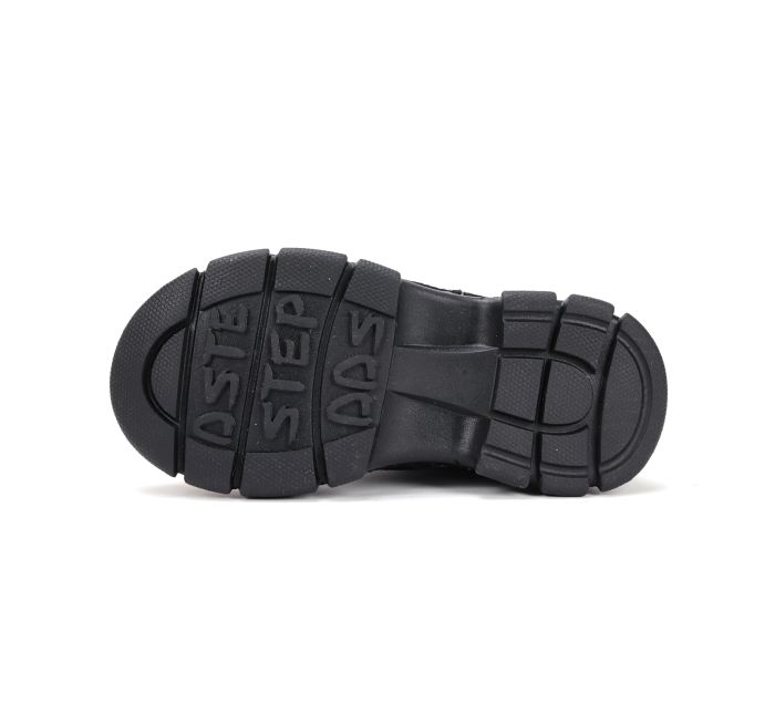 D.D.Step lányka bélelt bőr bakancs W056-52335M Silver 25-30 méretben large