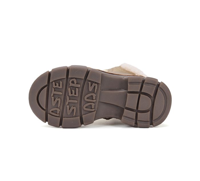 D.D.Step lányka bélelt bőr  bakancs W056-52456DL Bronze 31-36 méretben large