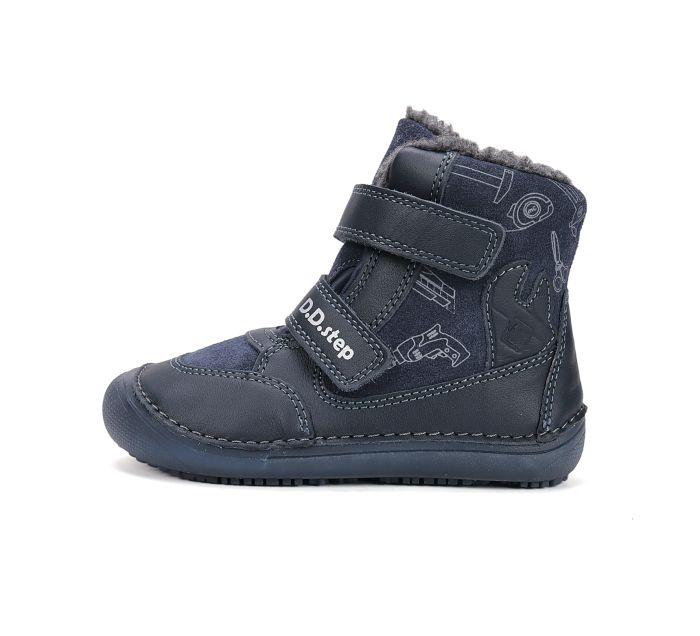 D.D.Step bakancs W063-52130M Royal Blue 25-30 méretben large
