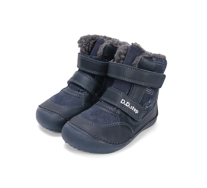 D.D.Step bakancs W063-52130M Royal Blue 25-30 méretben large