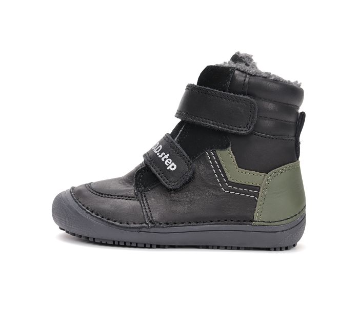 D.D.Step bakancs W063-52804BM Black 25-30 méretben large