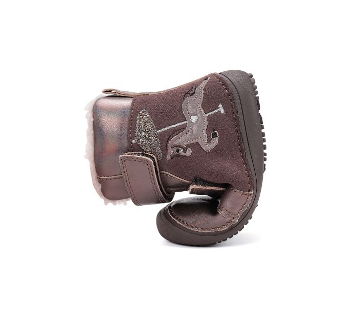 D.D.Step lányka bakancs W063-52985M Chocolate 25-30 méretben large