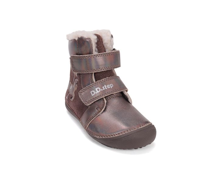 D.D.Step lányka bakancs W063-52985M Chocolate 25-30 méretben large