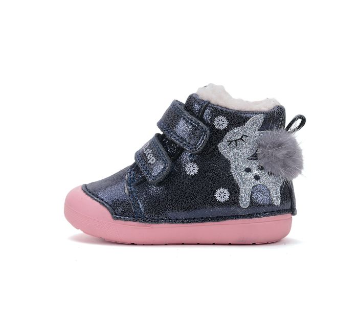 D.D.Step lányka bakancs W066-52733A Royal Blue 20-25 méretben large