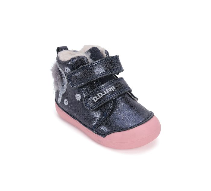 D.D.Step lányka bakancs W066-52733A Royal Blue 20-25 méretben large