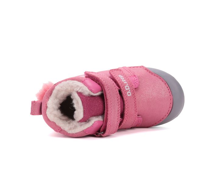 D.D.Step bakancs W066-52733B Dark Pink 20-25 méretben large