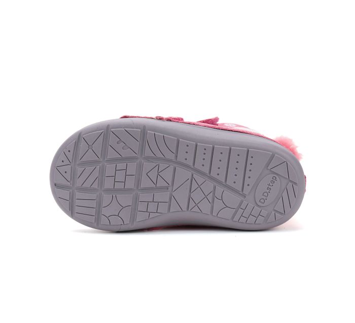 D.D.Step bakancs W066-52733B Dark Pink 20-25 méretben large