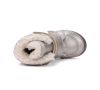 D.D.Step bélelt bőr lányka  bakancs W068-52320AM Champagne 25-30 méretben thumb