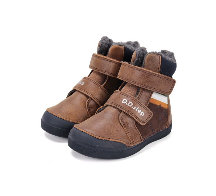 D.D.Step bakancs W068-52388BL Chocolate 31-36 méretben large