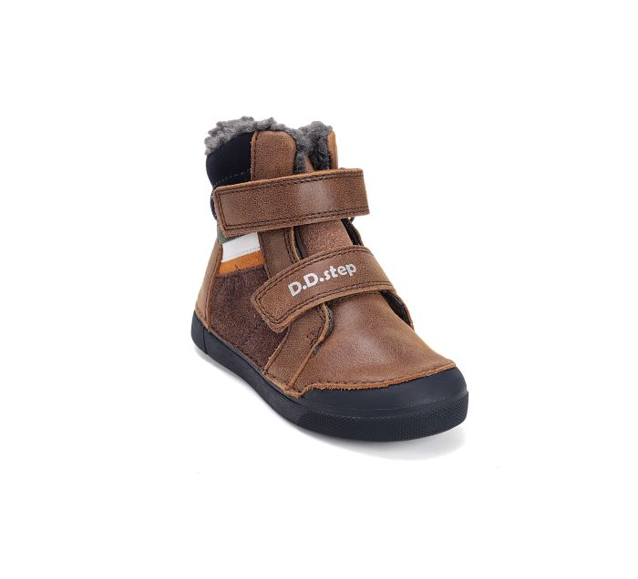 D.D.Step bakancs W068-52388BL Chocolate 31-36 méretben large