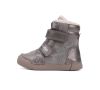 D.D.Step bélelt lányka bőr  bakancs W068-52745AM Bronze 25-30 méretben thumb