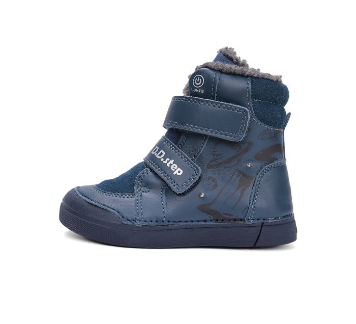 D.D.Step bakancs W068-52998AM Royal Blue 25-30 méretben large