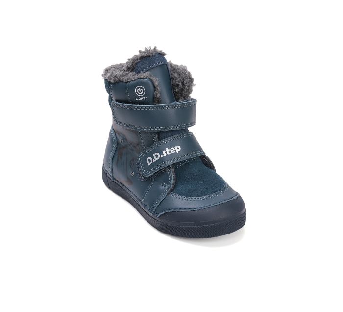 D.D.Step bakancs W068-52998AM Royal Blue 25-30 méretben large