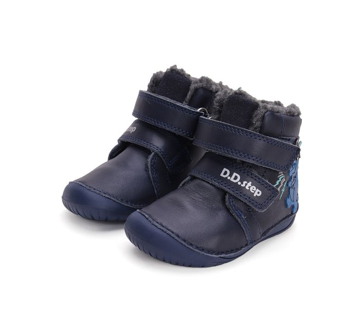 D.D.Step bakancs W070-42838  Barefoot Royal Blue 20-25 méretben large