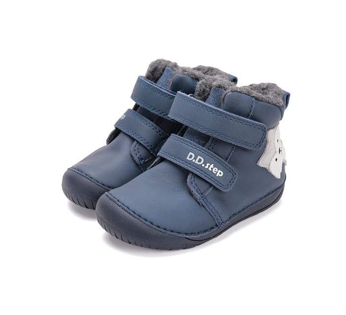 D.D.Step bakancs W070-52301A Royal Blue 20-25 méretben large