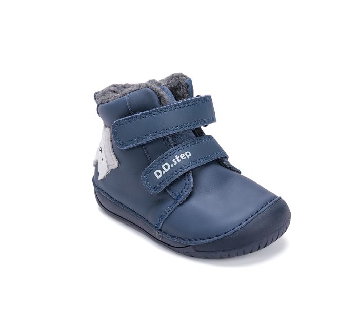 D.D.Step bakancs W070-52301A Royal Blue 20-25 méretben large
