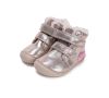 D.D.Step bélelt lányka bőr  bakancs W070-52624A Cream 20-25 méretben thumb