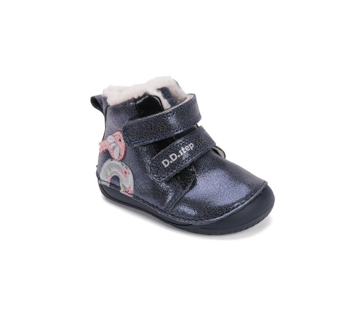 D.D.Step lányka bakancs W070-52624 Royal Blue 20-25 méretben large