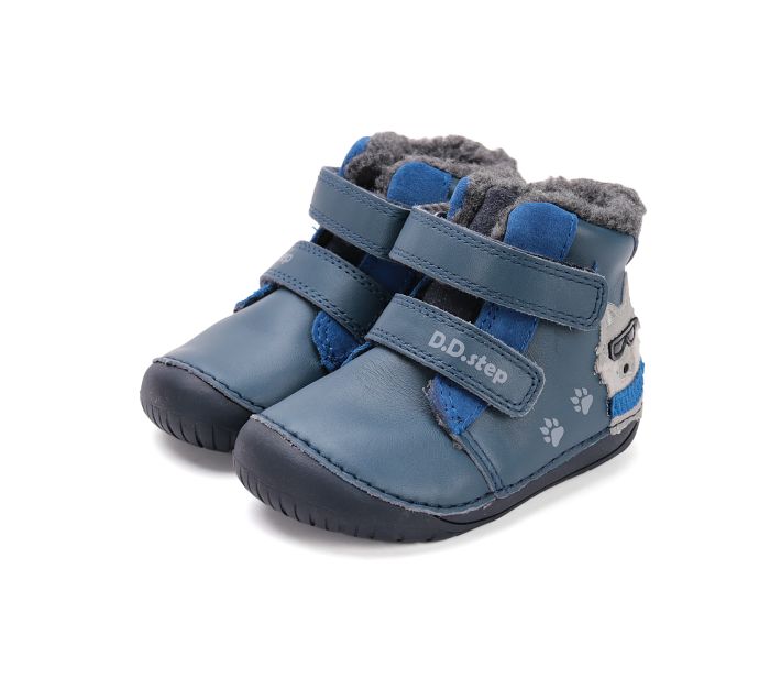 D.D.Step bakancs W070-52893 Royal Blue 20-25 méretben large