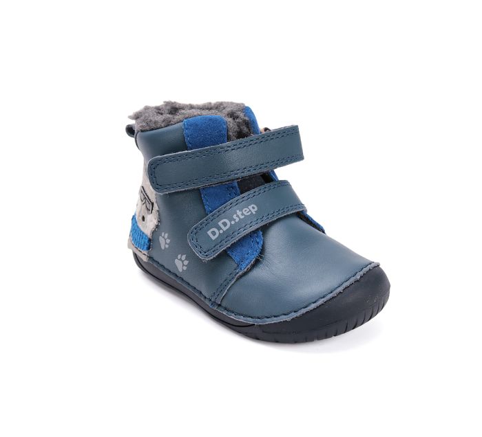 D.D.Step bakancs W070-52893 Royal Blue 20-25 méretben large