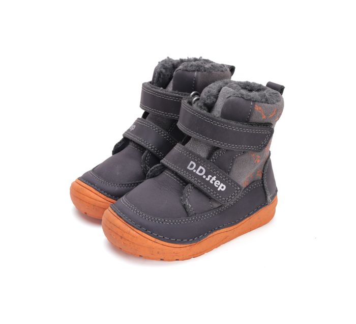 D.D.Step bakancs W071-42680A Dark Grey 21-25 méretben large