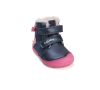 D.D.Step lányka bélelt bőr bakancs W073-52684 Royal Blue 20-25 méretben thumb