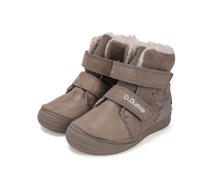D.D.Step lányka bakancs W078-52149AM Chocolate 26-31 méretben large