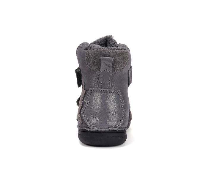 D.D.Step bélelt bőr lányka bakancs W078-52149L Dark Grey 32-37 méretben large