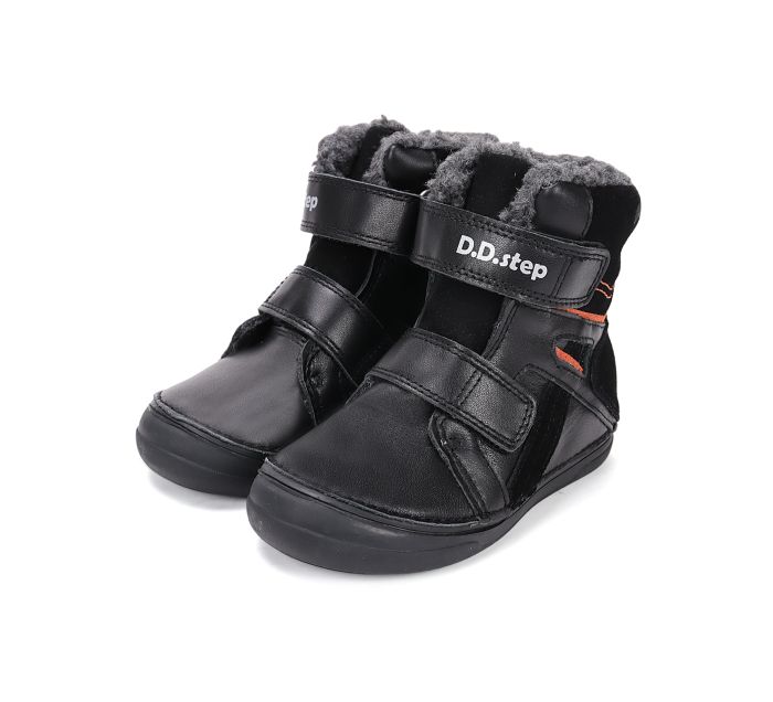 D.D.Step bakancs W078-52451BL Black 32-37 méretben large