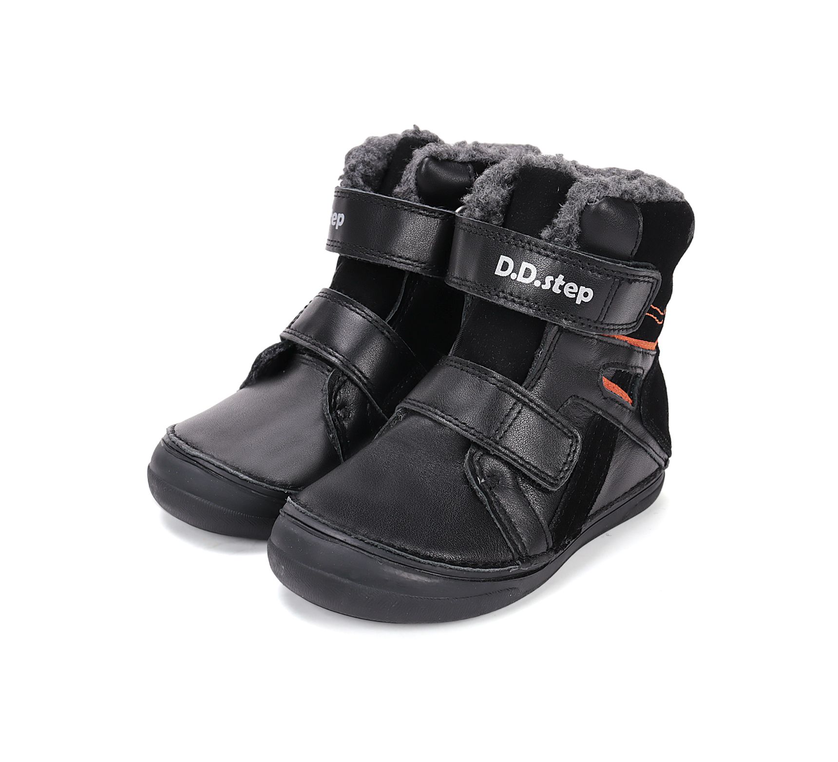 D.D.Step bakancs W078-52451BL Black 32-37 méretben