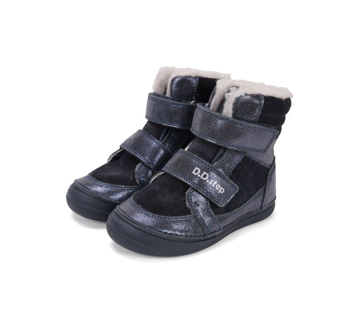 D.D.Step lányka bakancs W078-52797AL Royal Blue 32-37 méretben large