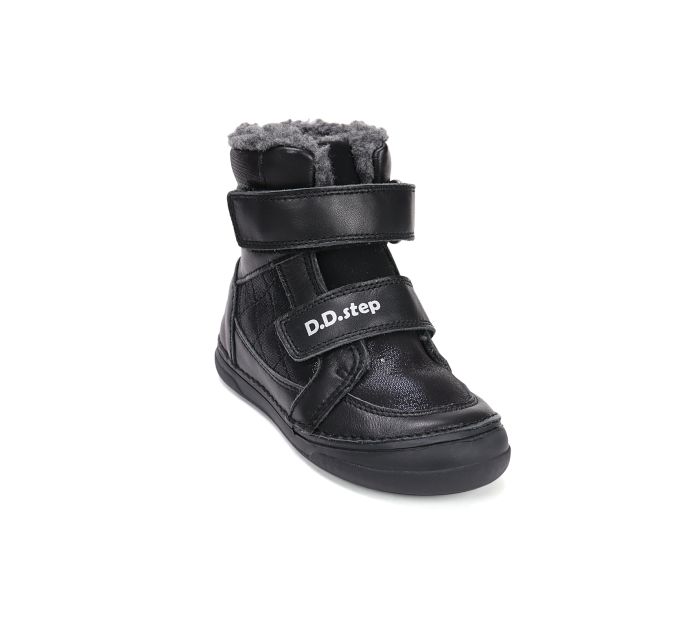 D.D.Step lányka bakancs W078-52797BL Black 32-37 méretben large