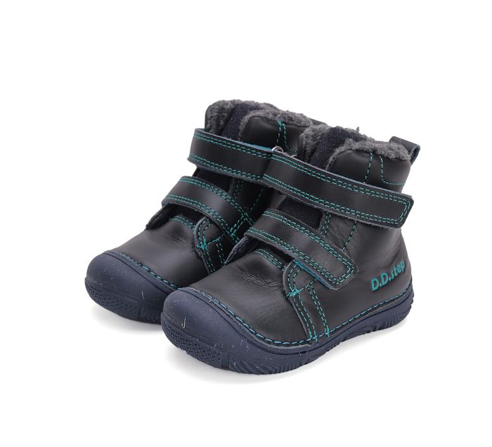 D.D.Step bakancs W082-42385 Royal Blue 21-25 méretben large