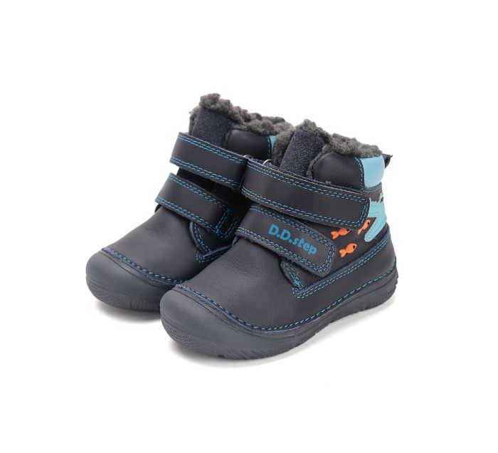 D.D.Step bakancs W082-52462A Royal Blue 20-25 méretben large