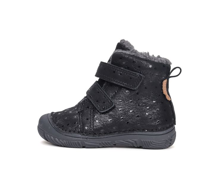 D.D.Step lányka bakancs W082-52674M Black 26-31 méretben large