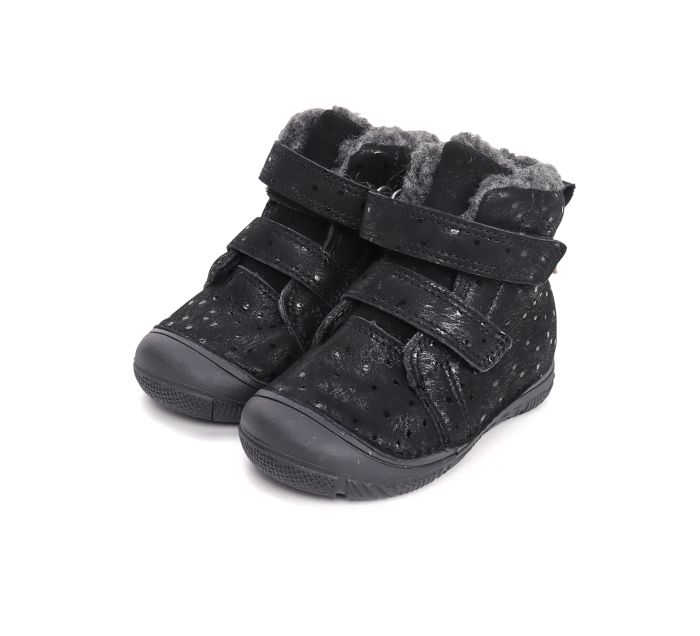 D.D.Step lányka bakancs W082-52674M Black 26-31 méretben large