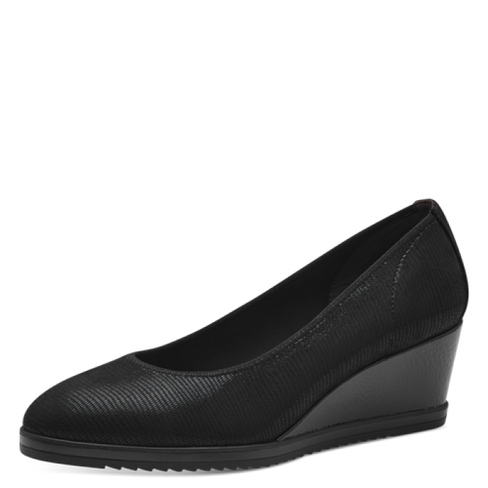 TAMARIS női cipő 1-22325-43 006 BLACK STRUCT large