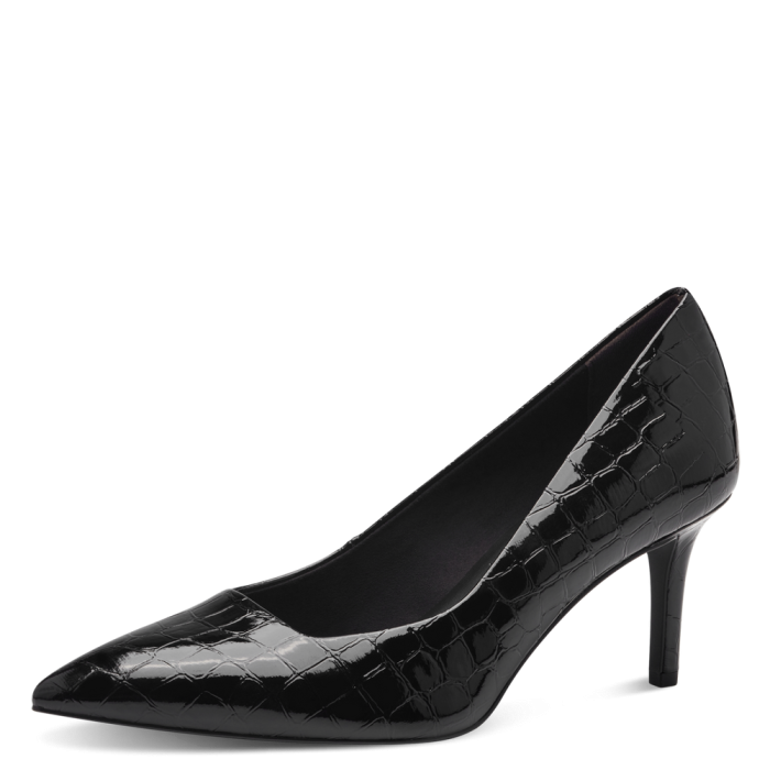 Tamaris cipő 1-22424-41 028 Black Croco large