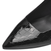 Tamaris cipő 1-22424-41 028 Black Croco thumb