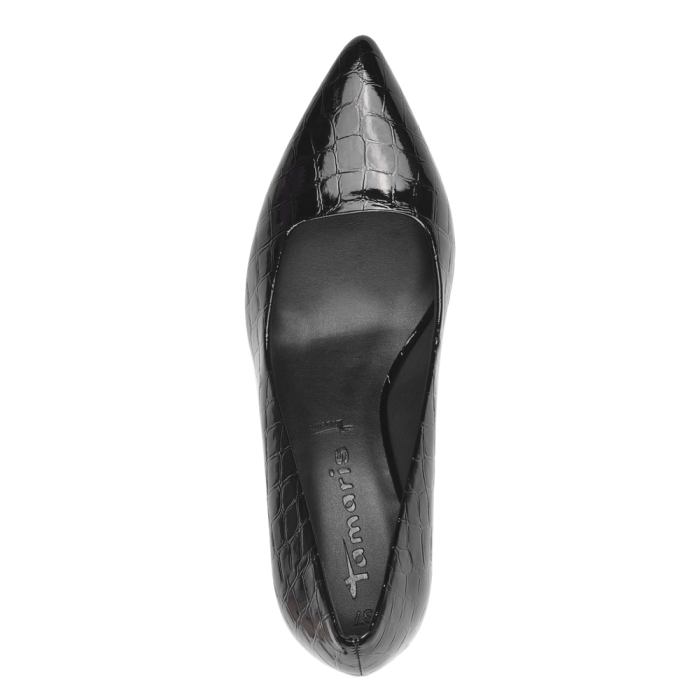 Tamaris cipő 1-22424-41 028 Black Croco large